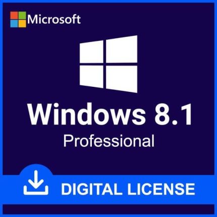 Windows 8.1 Professional License Key | Lifetime