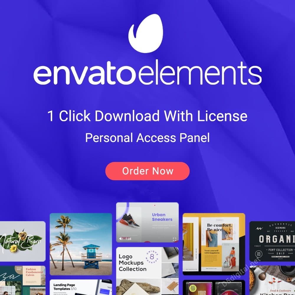 ENVATO ELEMENTS - 30 DAY DOWNLOADER LICENSE